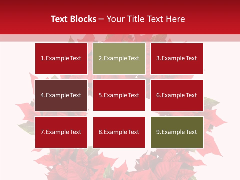 New Red Image PowerPoint Template