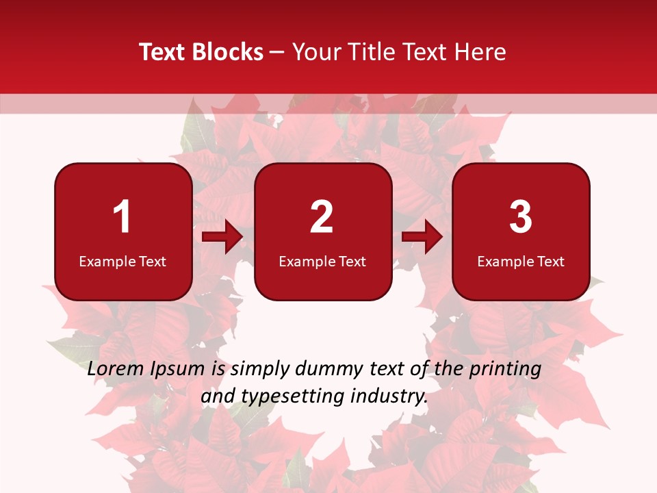 New Red Image PowerPoint Template