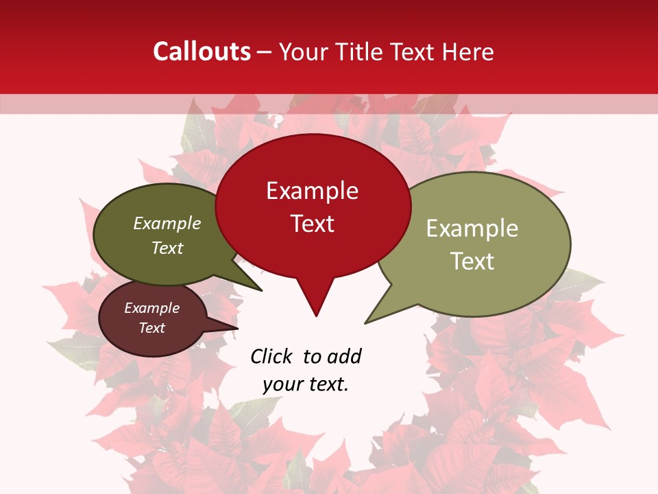 New Red Image PowerPoint Template