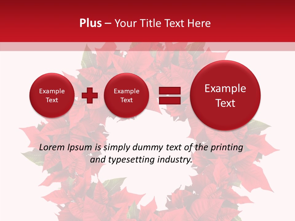 New Red Image PowerPoint Template