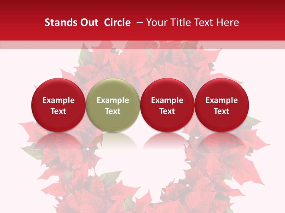New Red Image PowerPoint Template