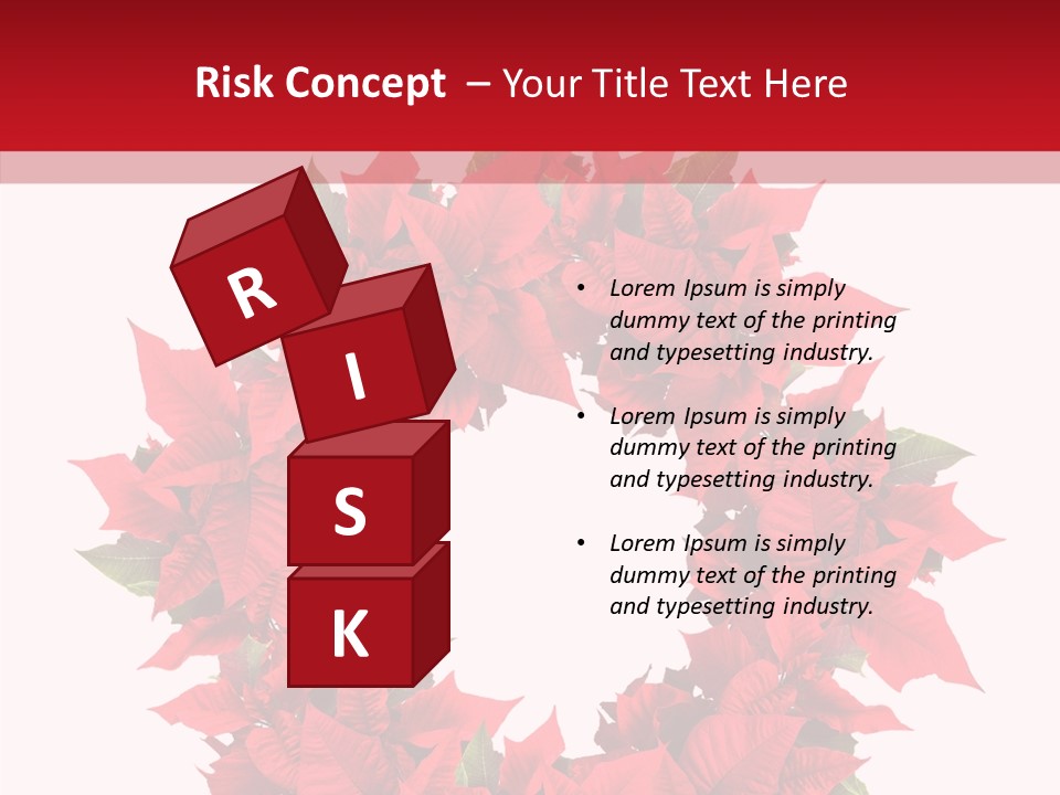 New Red Image PowerPoint Template