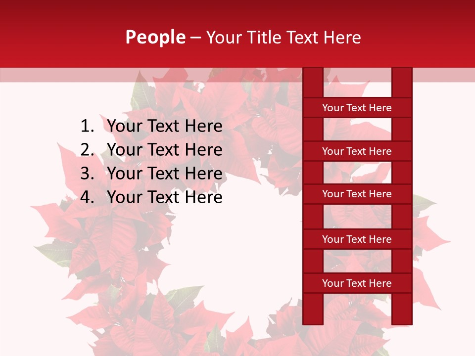 New Red Image PowerPoint Template