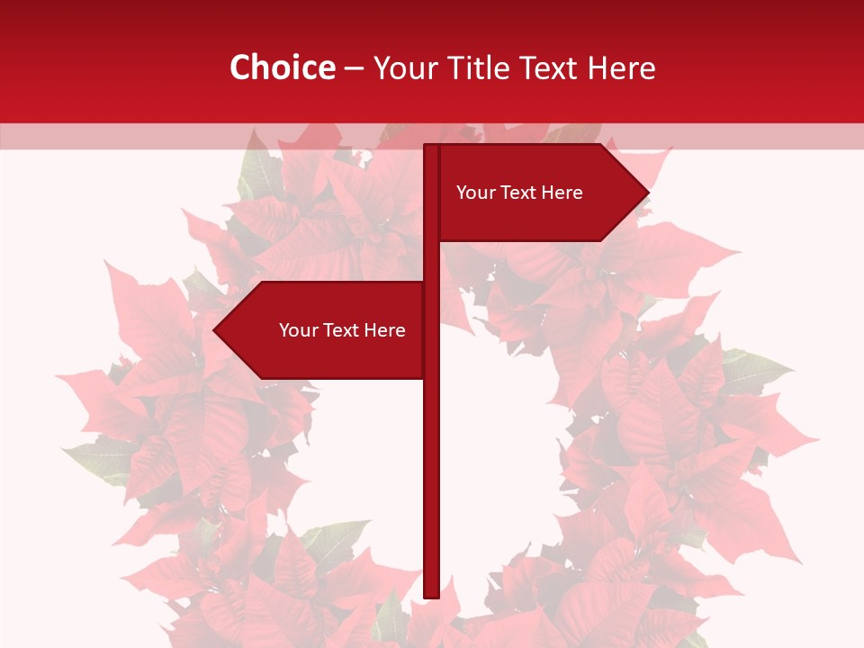 New Red Image PowerPoint Template