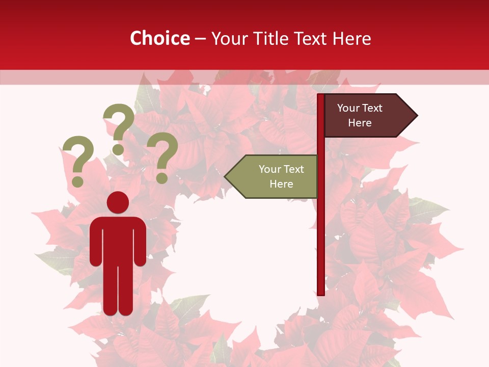 New Red Image PowerPoint Template