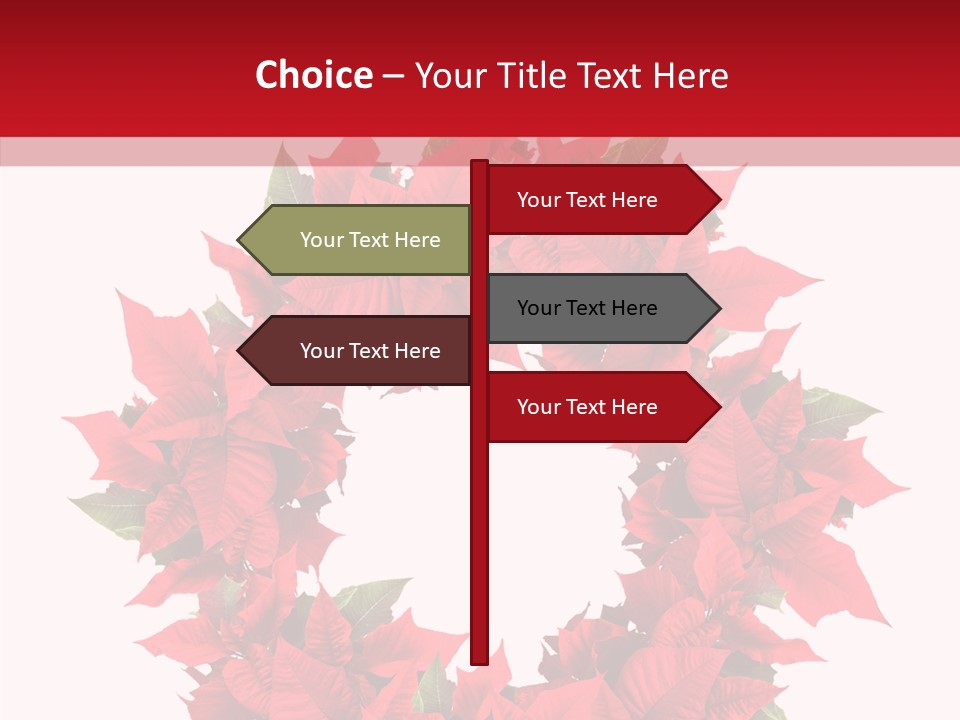 New Red Image PowerPoint Template