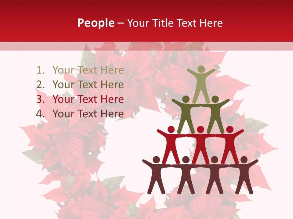 New Red Image PowerPoint Template