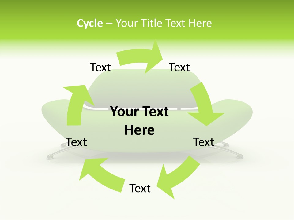 Livingroom Relax Furnishings PowerPoint Template