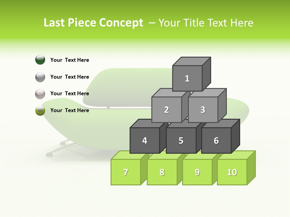 Livingroom Relax Furnishings PowerPoint Template