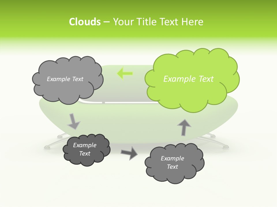 Livingroom Relax Furnishings PowerPoint Template