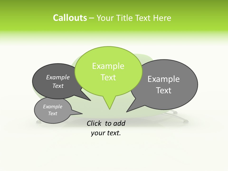 Livingroom Relax Furnishings PowerPoint Template