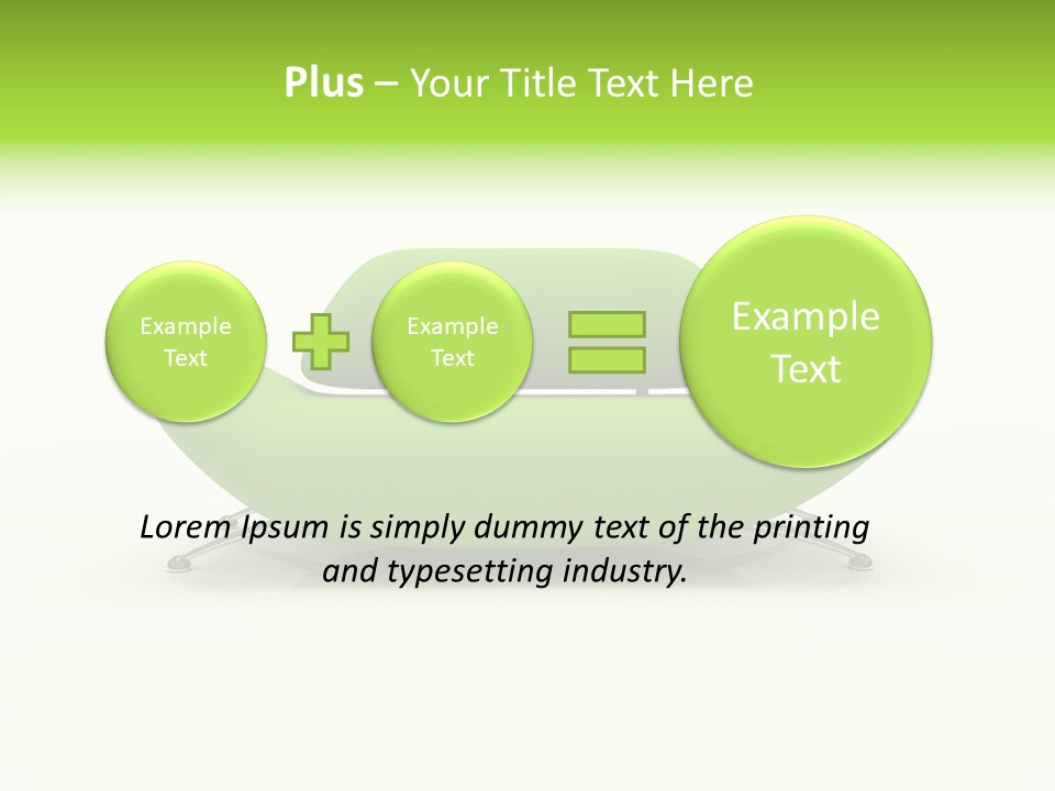 Livingroom Relax Furnishings PowerPoint Template