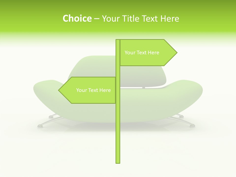 Livingroom Relax Furnishings PowerPoint Template