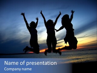 Rave Sexy Friendship PowerPoint Template