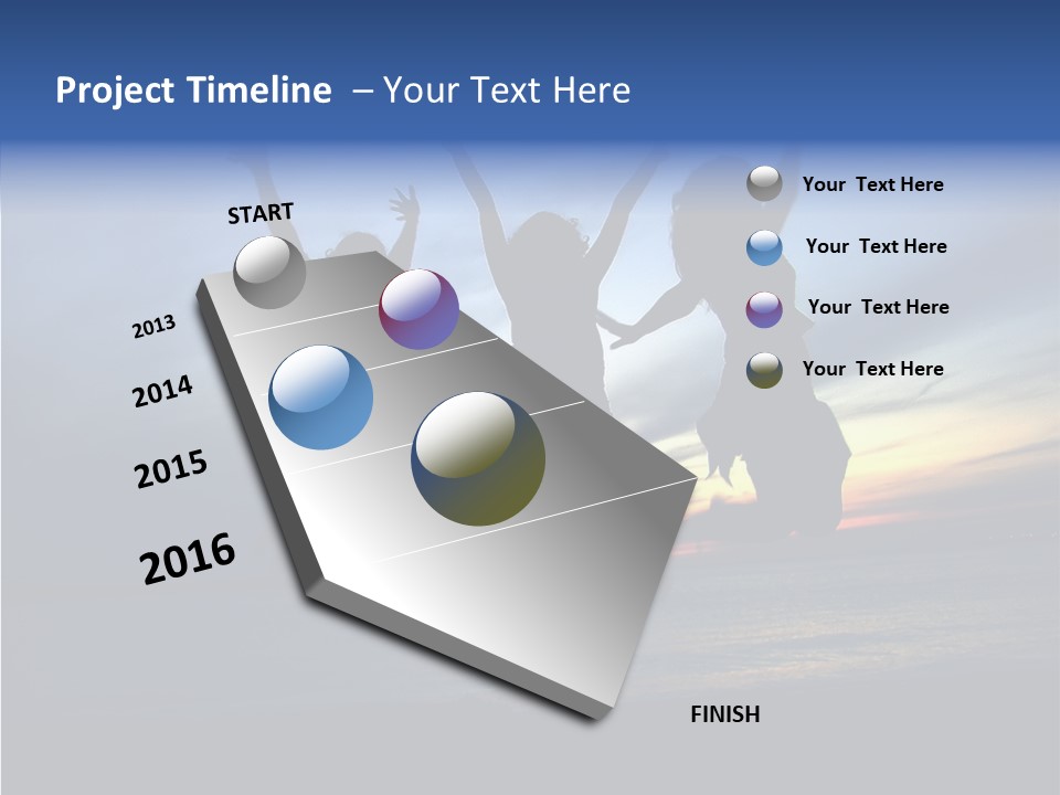 Rave Sexy Friendship PowerPoint Template