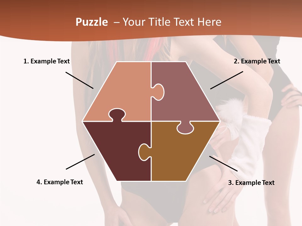 Glamour Hot Fashion PowerPoint Template