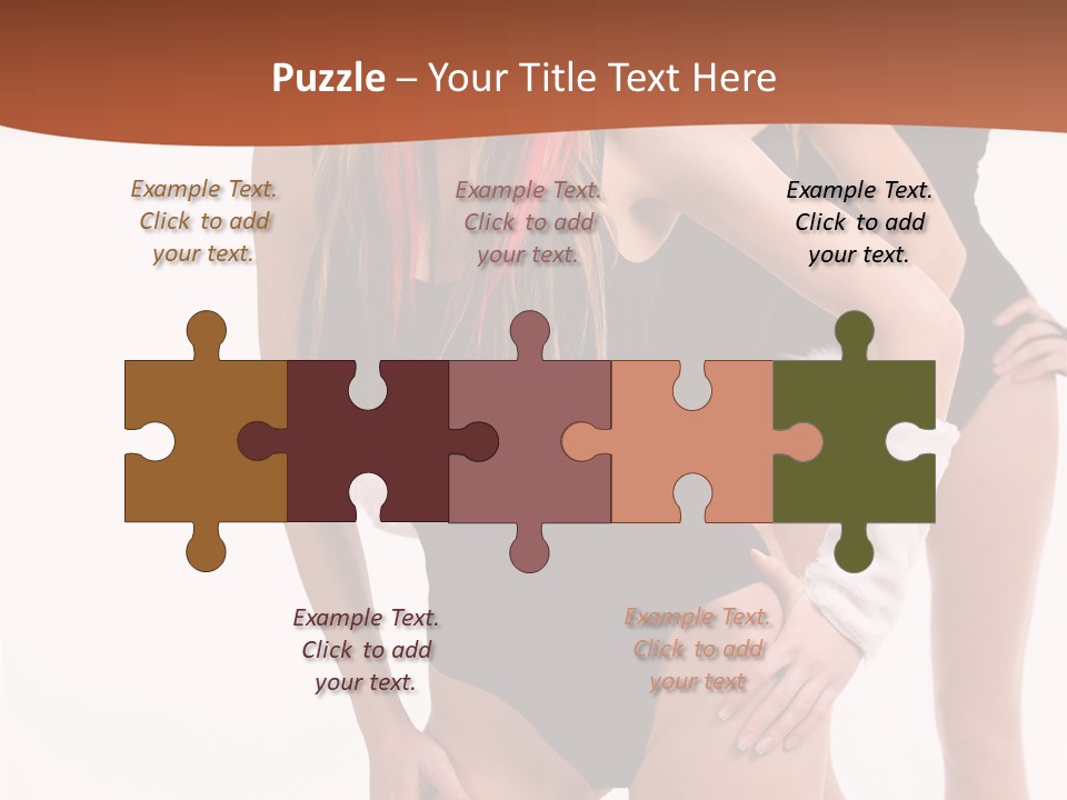 Glamour Hot Fashion PowerPoint Template