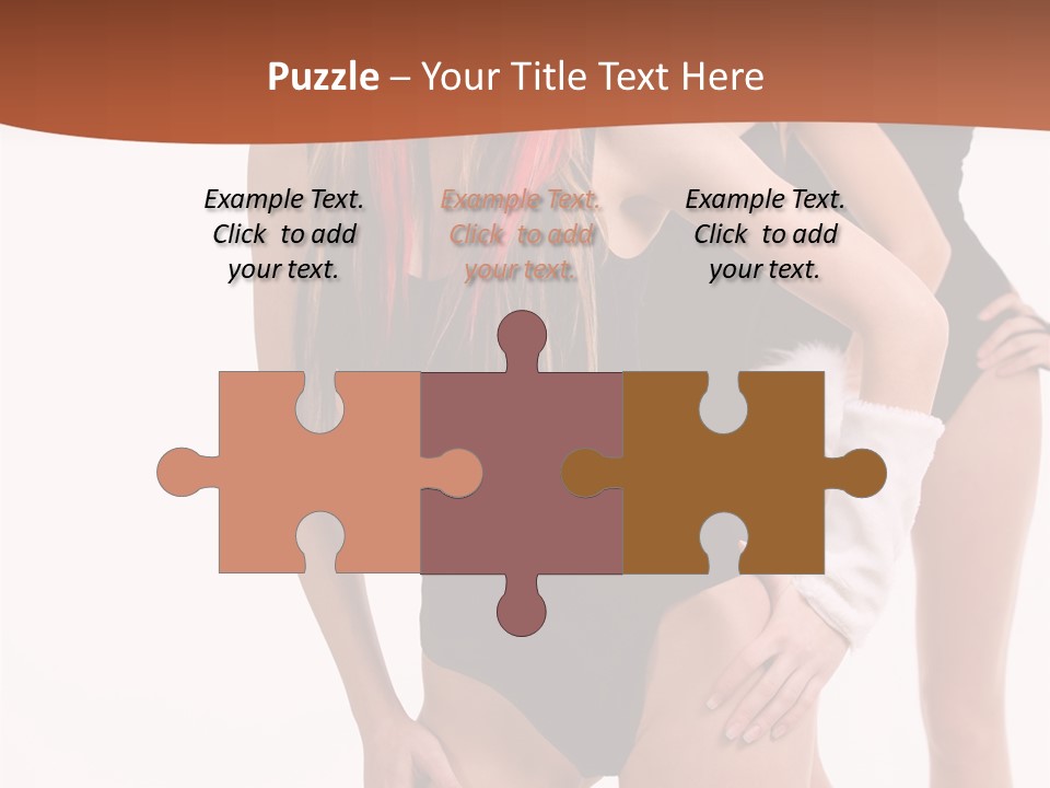 Glamour Hot Fashion PowerPoint Template