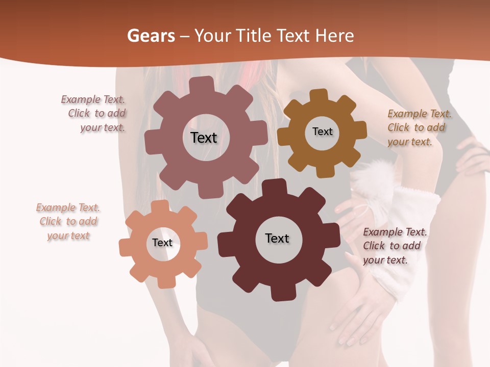 Glamour Hot Fashion PowerPoint Template