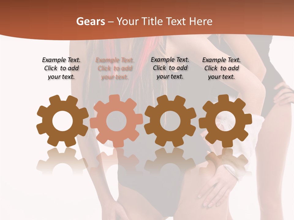 Glamour Hot Fashion PowerPoint Template