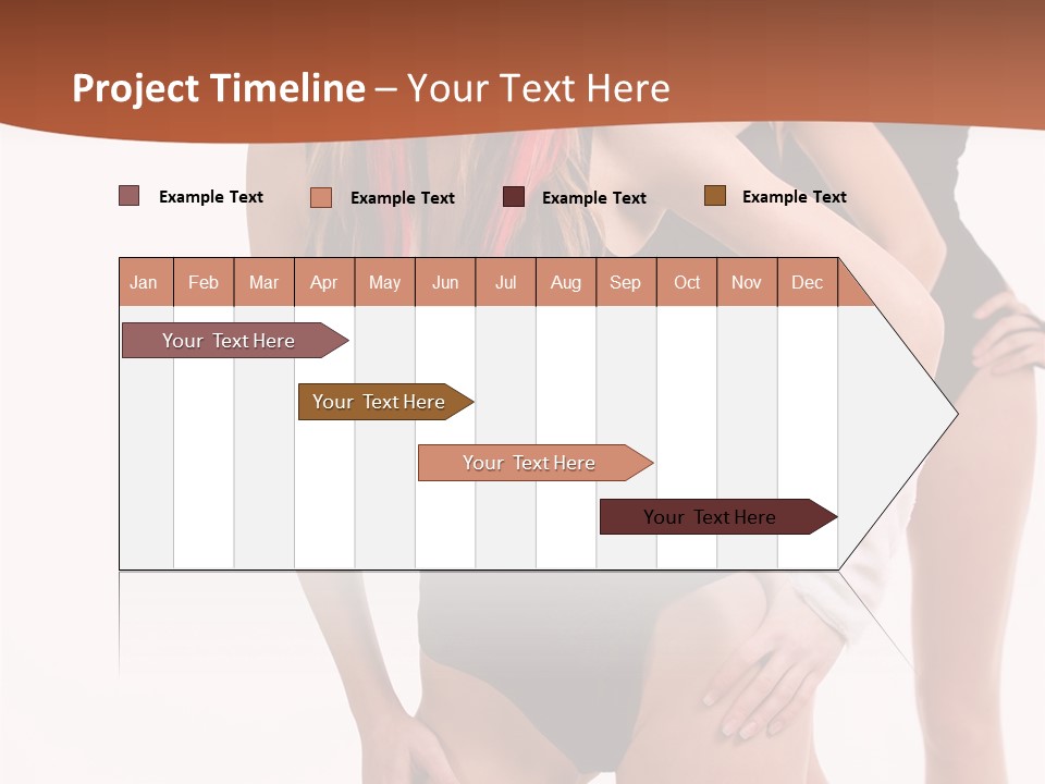 Glamour Hot Fashion PowerPoint Template