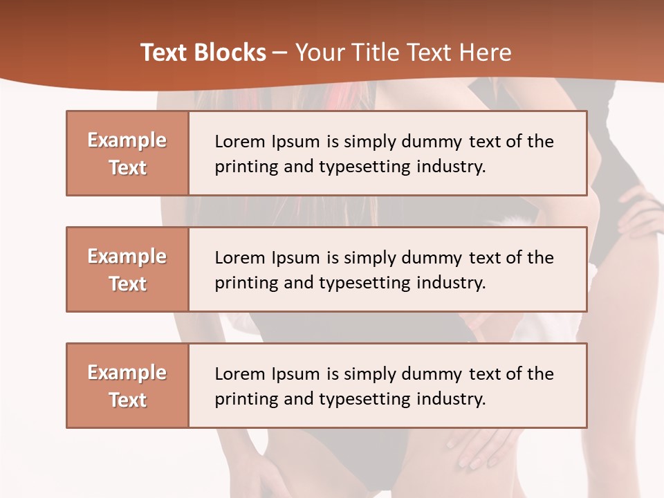 Glamour Hot Fashion PowerPoint Template