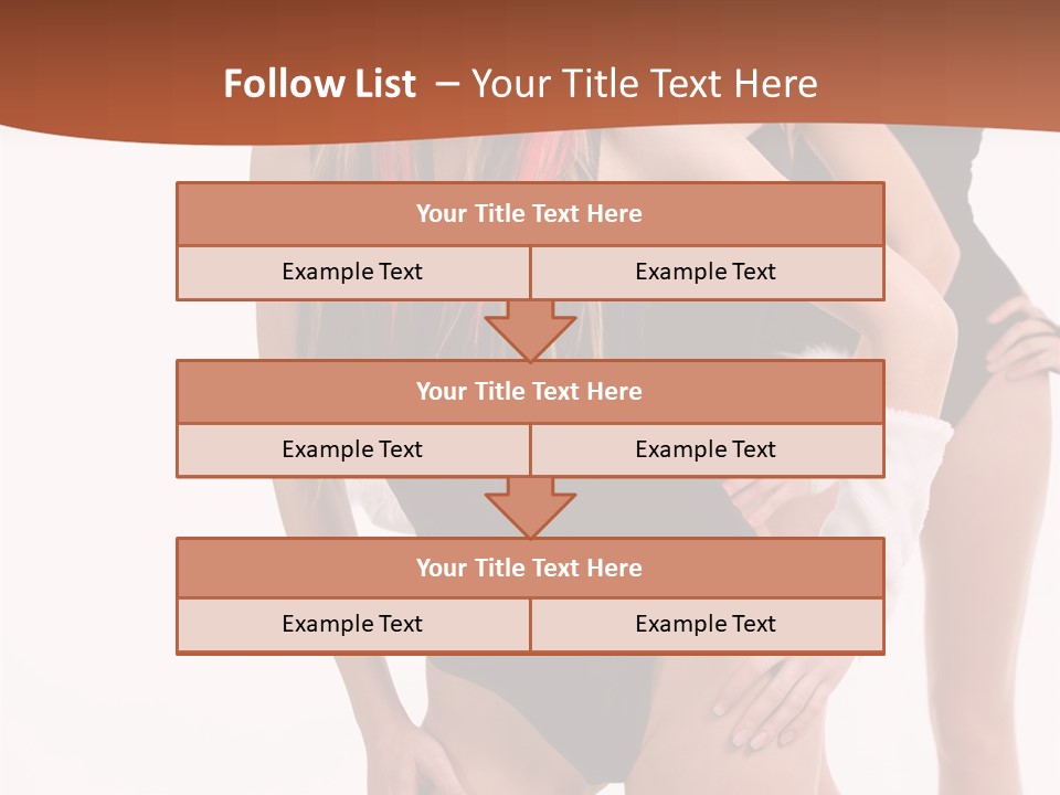 Glamour Hot Fashion PowerPoint Template