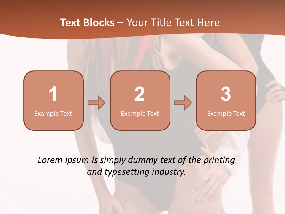 Glamour Hot Fashion PowerPoint Template