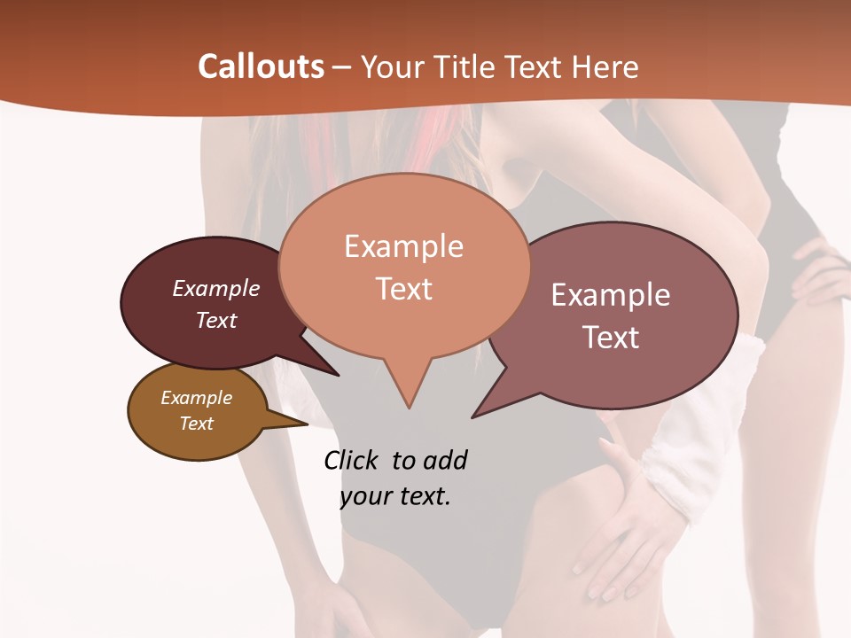 Glamour Hot Fashion PowerPoint Template