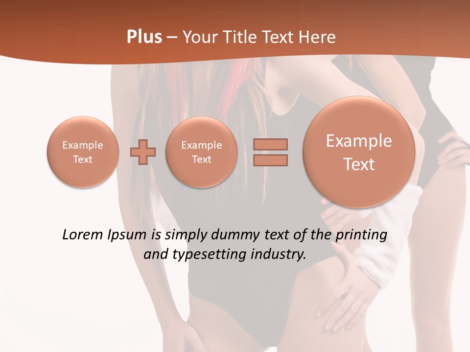 Glamour Hot Fashion PowerPoint Template