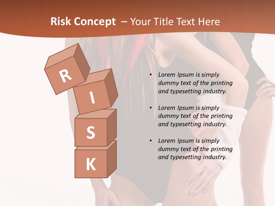 Glamour Hot Fashion PowerPoint Template