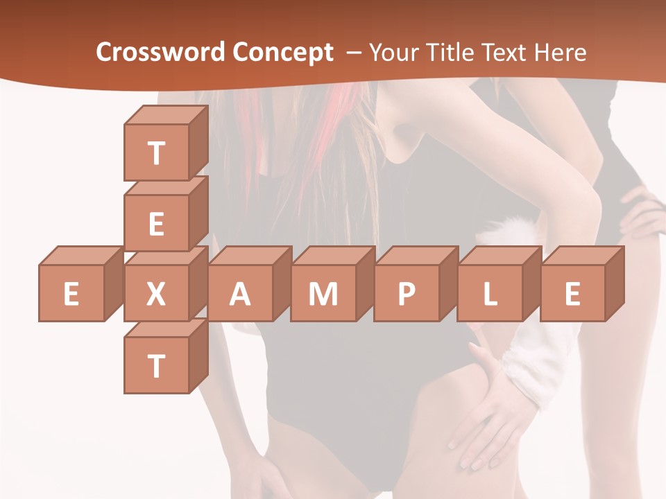 Glamour Hot Fashion PowerPoint Template