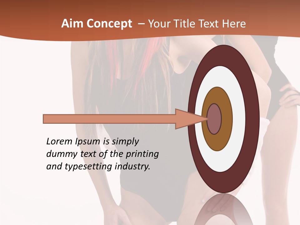 Glamour Hot Fashion PowerPoint Template