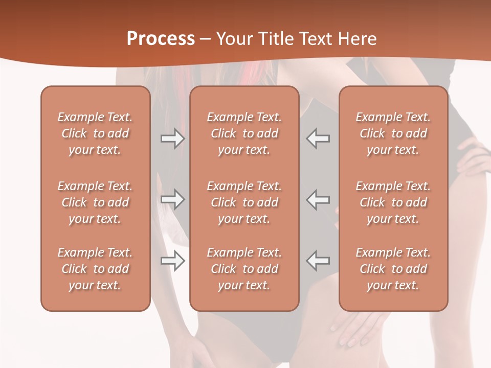 Glamour Hot Fashion PowerPoint Template