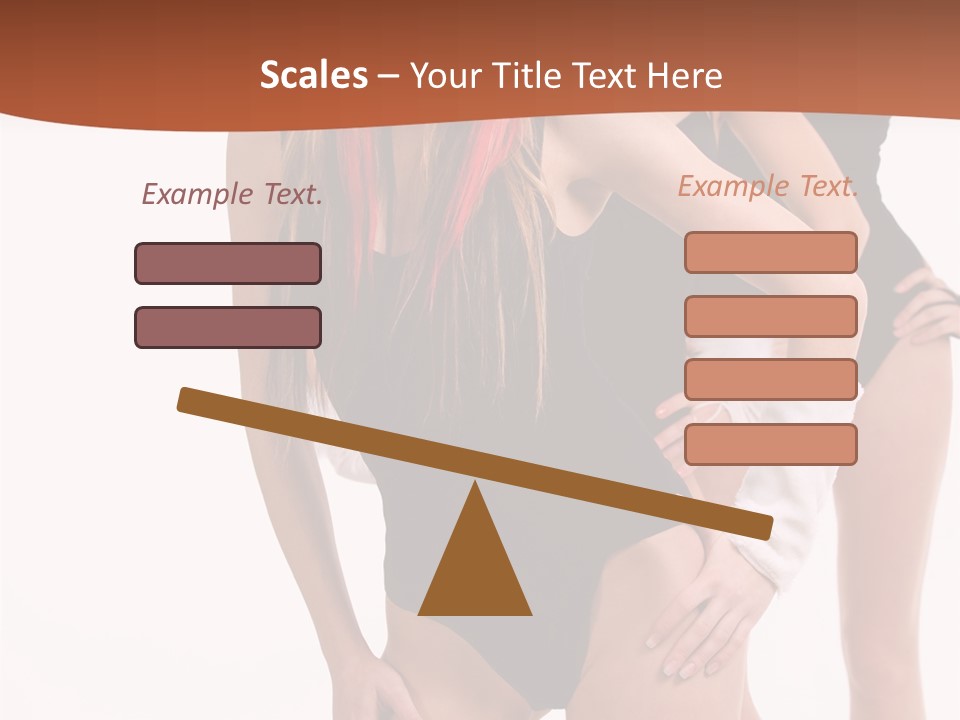 Glamour Hot Fashion PowerPoint Template