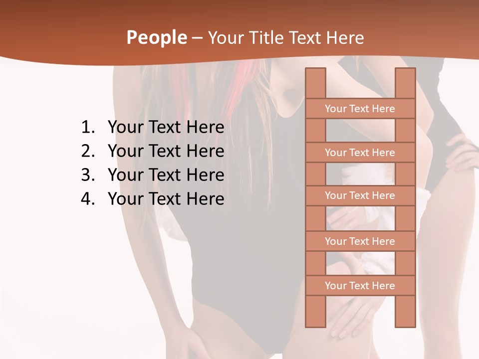 Glamour Hot Fashion PowerPoint Template