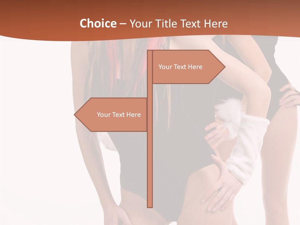 Glamour Hot Fashion PowerPoint Template