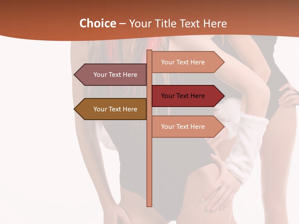 Glamour Hot Fashion PowerPoint Template