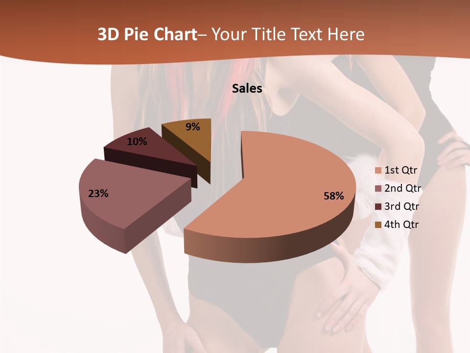 Glamour Hot Fashion PowerPoint Template