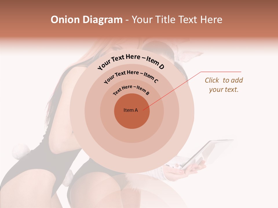 Girl Party Xmas PowerPoint Template