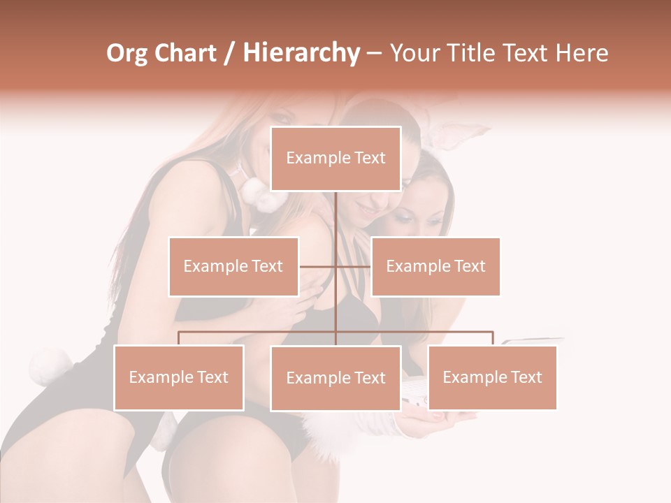 Girl Party Xmas PowerPoint Template