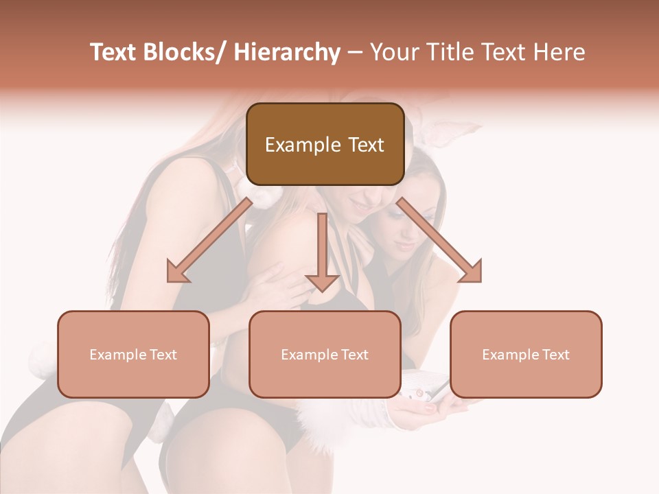 Girl Party Xmas PowerPoint Template