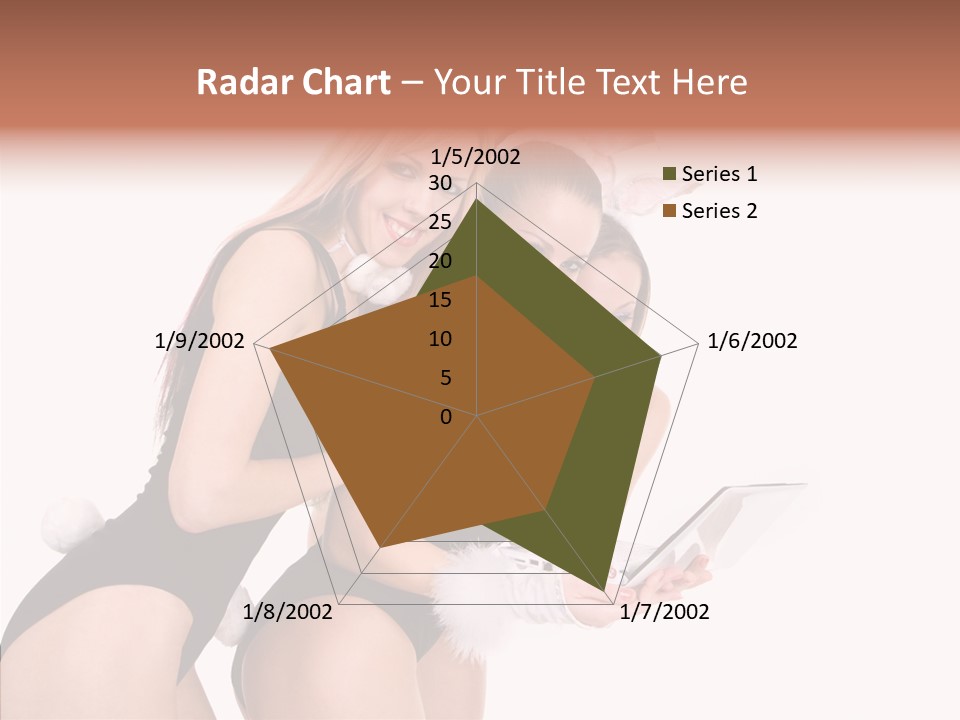 Girl Party Xmas PowerPoint Template