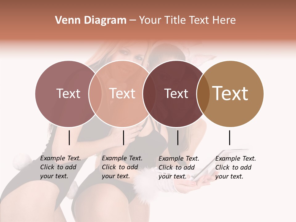 Girl Party Xmas PowerPoint Template