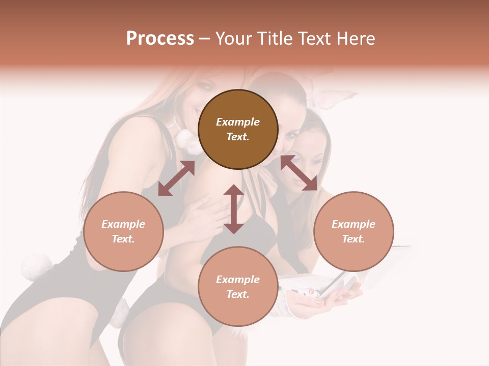 Girl Party Xmas PowerPoint Template