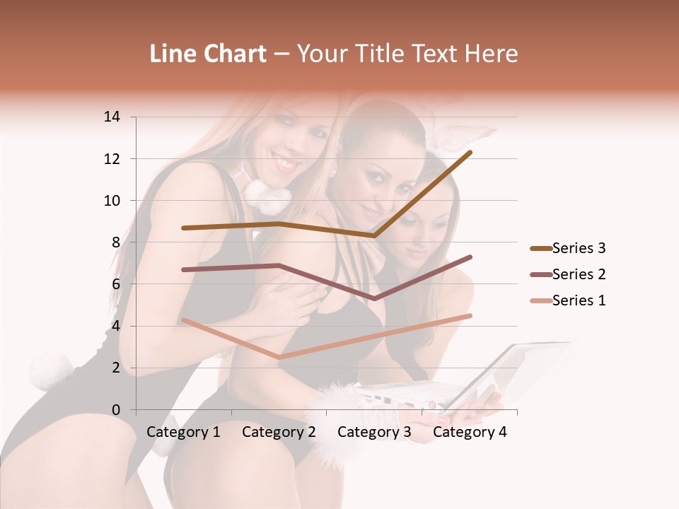 Girl Party Xmas PowerPoint Template