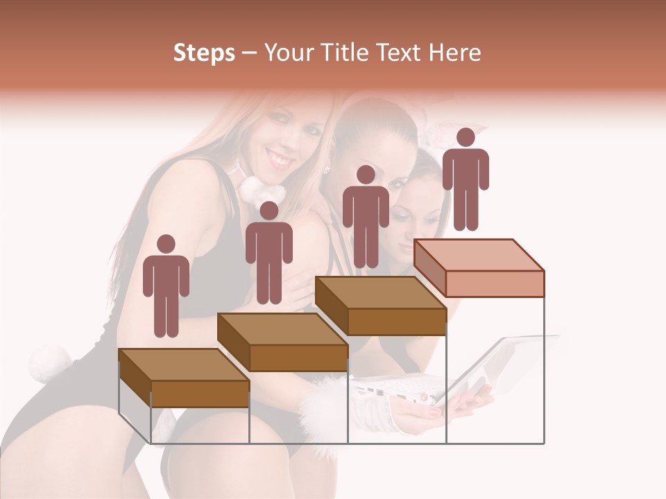 Girl Party Xmas PowerPoint Template