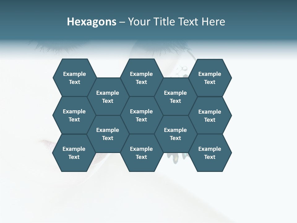 Tranquil Portrait Face PowerPoint Template