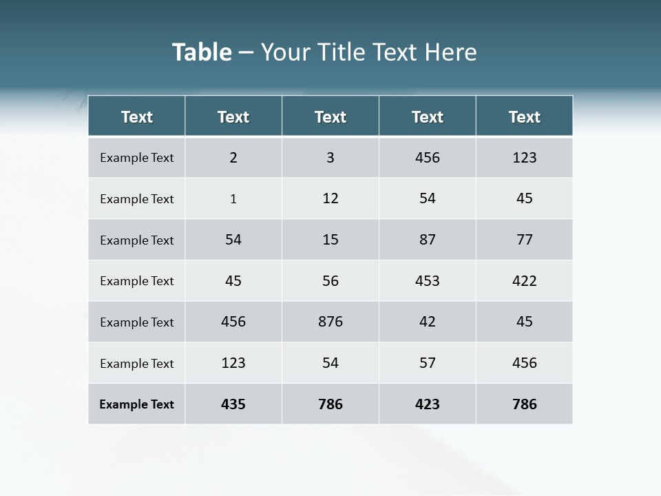 Tranquil Portrait Face PowerPoint Template