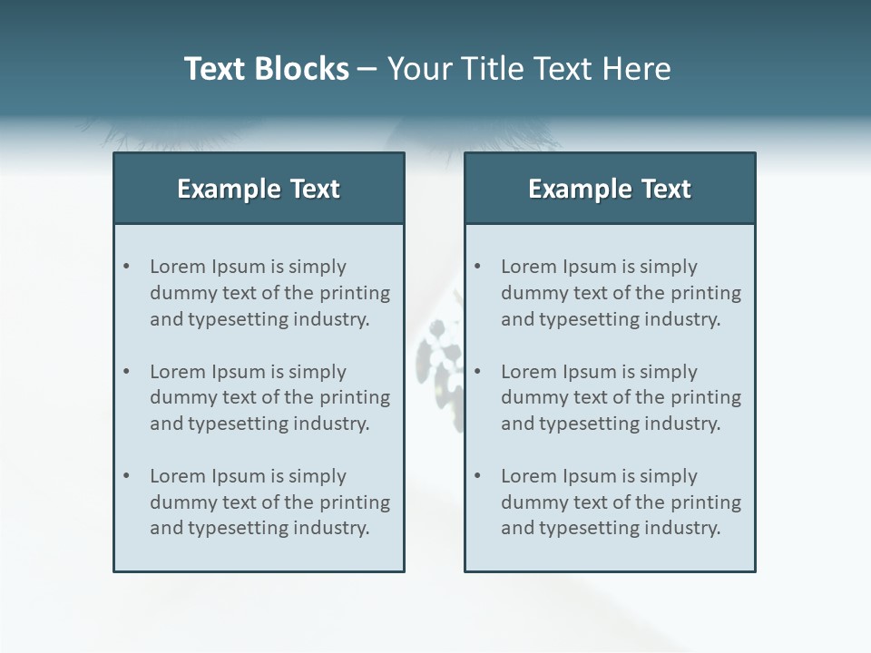 Tranquil Portrait Face PowerPoint Template